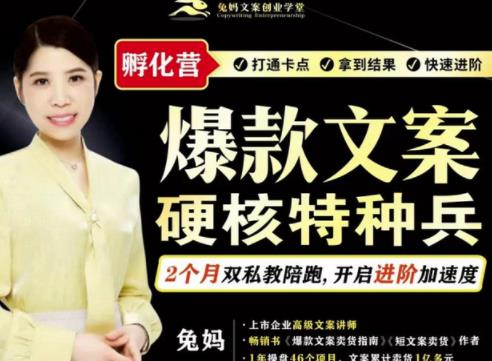 爆款文案硬核特种兵孵化营，实现了每个月2000-30000 的副业增收-领航创业网
