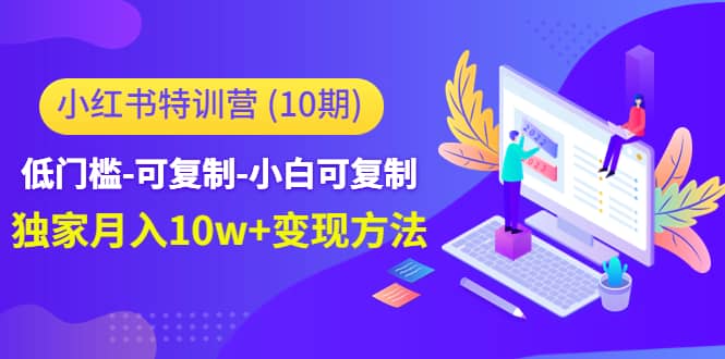 小红书特训营（第10期）低门槛-可复制-小白可复制-领航创业网