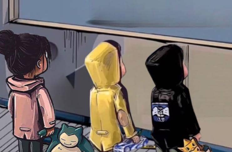 橱窗看车男孩汽车头像制作项目-领航创业网