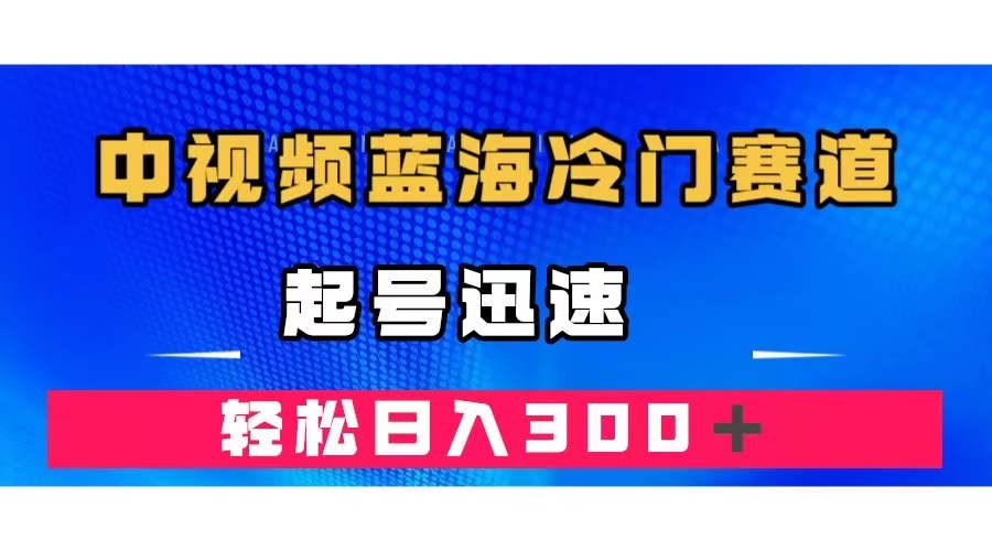 中视频蓝海冷门赛道，韩国视频奇闻解说，起号迅速，日入300＋-领航创业网