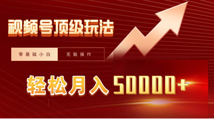 视频号短剧搬运狂怼玩法，零基础小白月入50000+-领航创业网