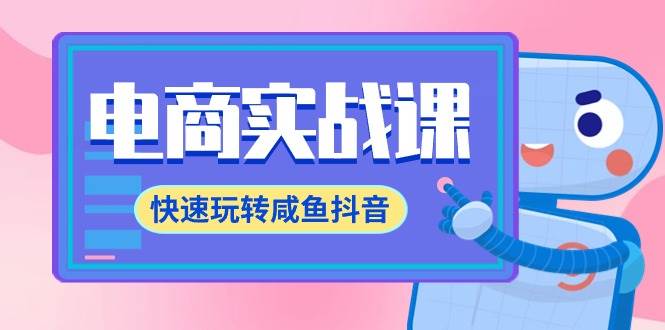 电商实战课，快速玩转咸鱼抖音，全体系全流程精细化咸鱼电商运营-71节课-领航创业网