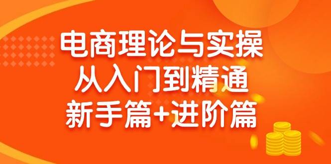 电商理论与实操从入门到精通 新手篇+进阶篇-领航创业网